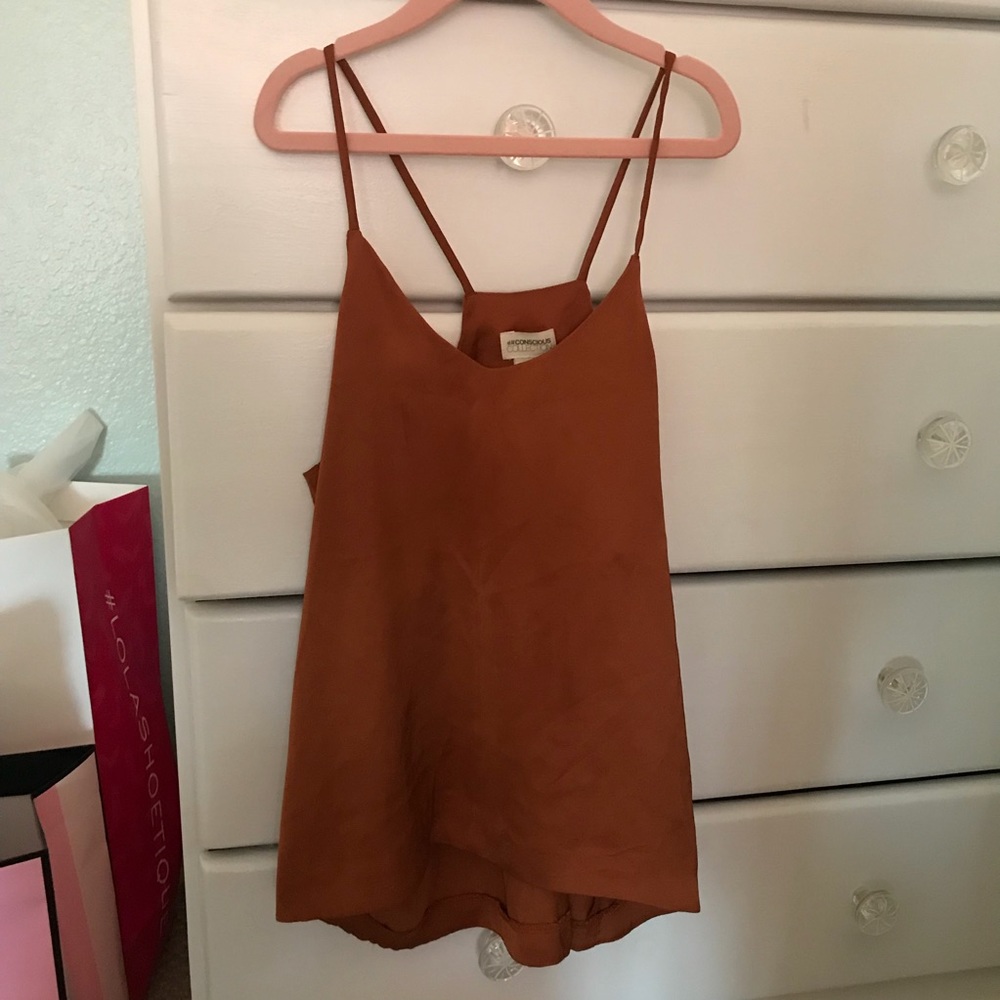 Tank top blouse